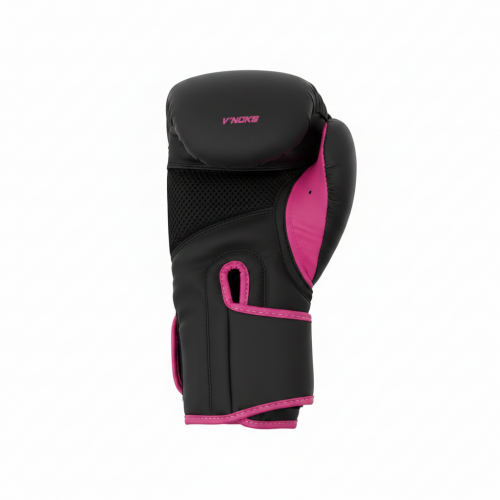 Боксерские перчатки V`Noks Ultima Black Fuxia 10 ун.