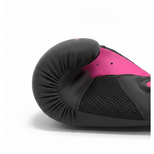 Боксерские перчатки V`Noks Ultima Black Fuxia 10 ун.