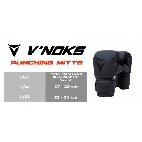 Снарядные перчатки V`Noks Ultima Black S/M