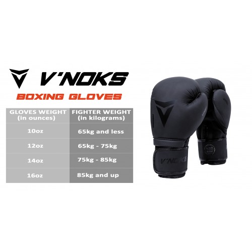 Боксерские перчатки V`Noks Ultima Black 10 ун.