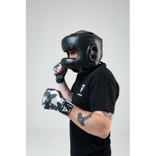 Боксерский шлем V`Noks с бампером Boxing Machine PRO Боксерский шлем V`Noks с бампером Boxing Machine PRO