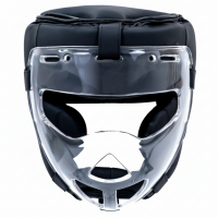 Боксерский шлем V`Noks Ultima Black L/XL