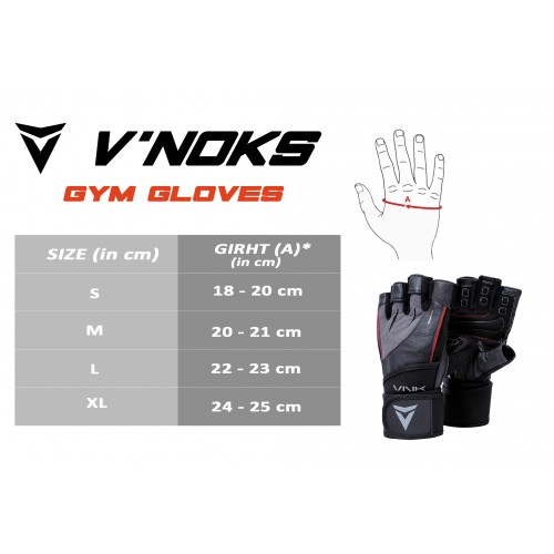 Рукавички для фітнесу VNK SGRIP Grey S